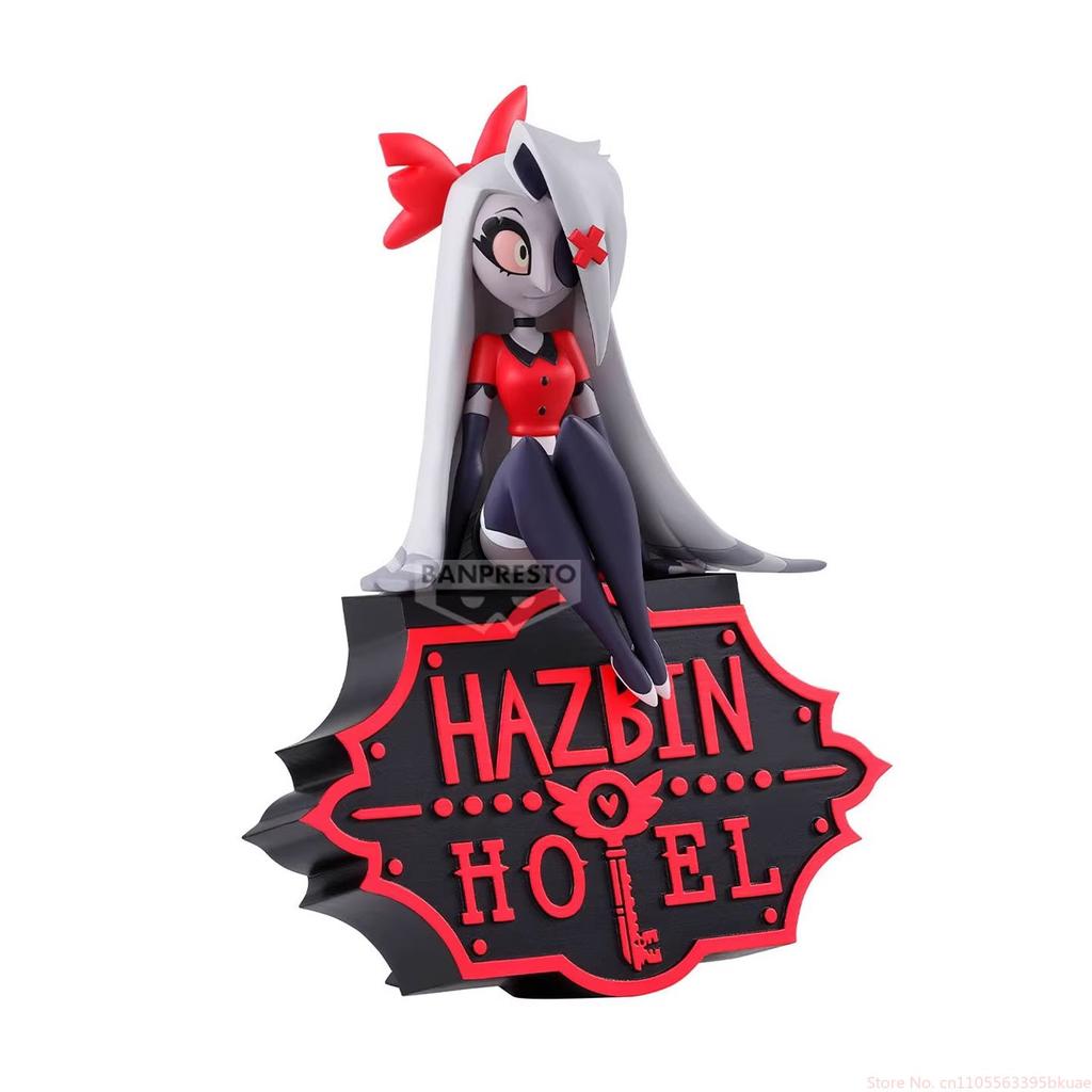 Glasses Factory Hazbin Figure Vicky Vaggie Hell Inn Charlie Morningstar Monitor Scenery Anime Figure Ornament Holiday Toy Gifts