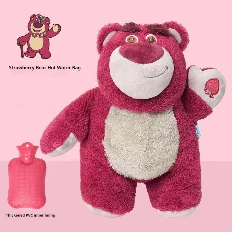 

Zootopia2 Judy Winter Cartoon Cute Plush Toy Fillable Water Bag Water Bottle Warm Handbag Dumbo Stitch Angel Hug Pillow