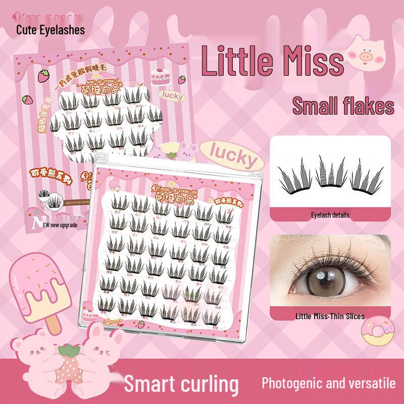 

Mengjie Glue-Free Natural-Look Lightweight False Eyelashes