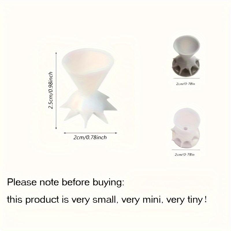 Mini Acrylic Paint Pouring Cup with 7-Leg Funnel Design - Durable Plastic, Controlled Flower Patterns for DIY Art Projects