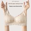 Fair Isle Seamless 3D Cup Wireless Bra - Small Bust Lift & Support