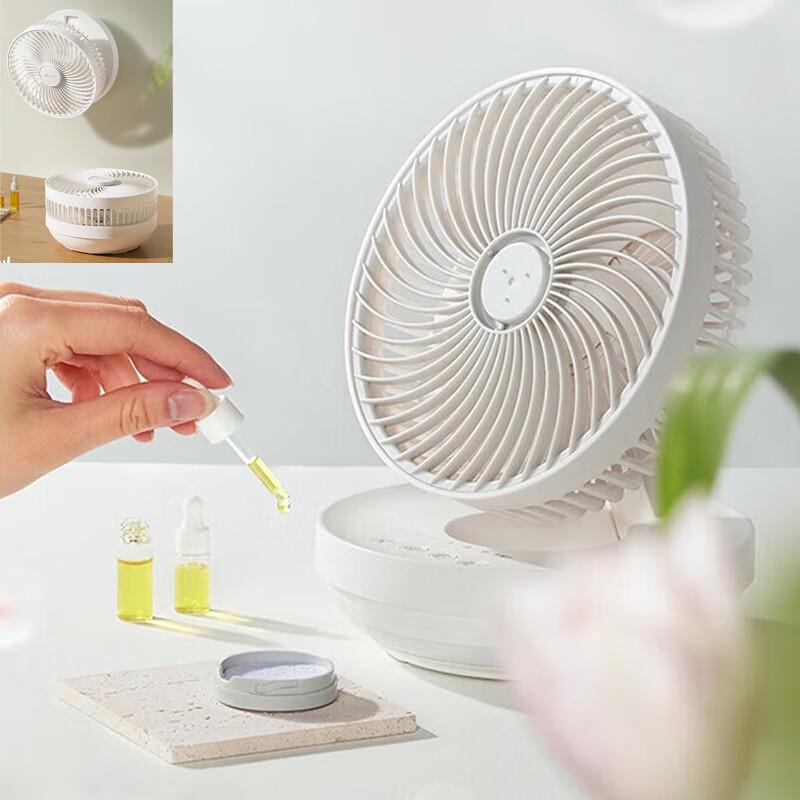 Little Bear Foldable Desk & Wall-Mounted Fan