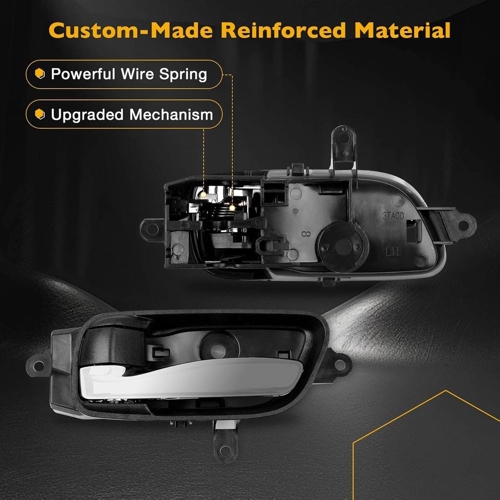 Interior Door Handle Front Rear Left Driver Side For Nissan Altima Pathfinder 2013-2017, Titan 2015-2017, Titan XD 2016-2017, Murano 2015-2017 |