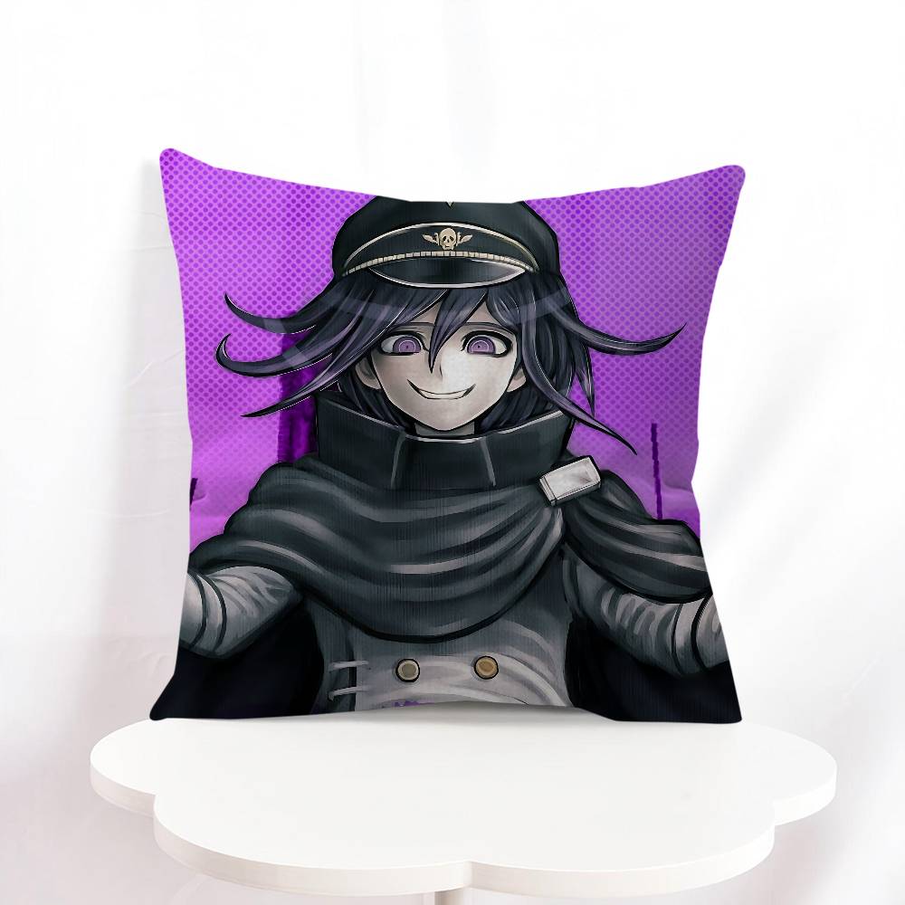 Kokichi Oma Office Cushion Pillowcase Car Cushion Cover45X45CM Lumbar Pillowcase Sofa Pillowcover