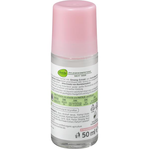 Deutschland DM Alverde Alverde Deo Roll-on Invisible Deodorant 50ml