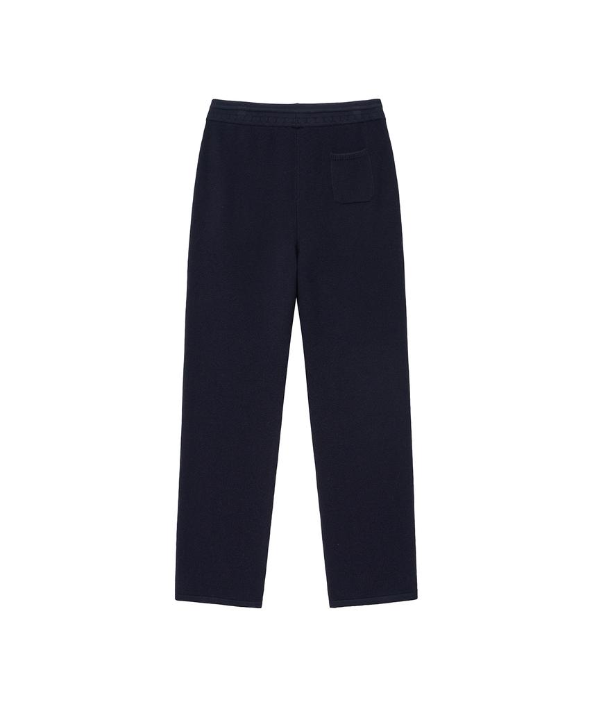 IOLO Textured Knit Pants_Navy
