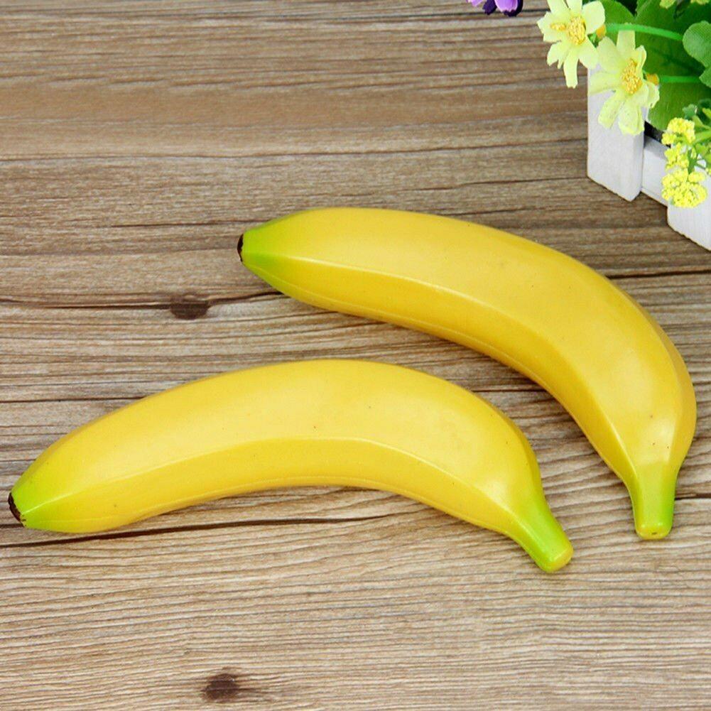 Simulation Artificial Bananas Fake Education Photography Ornaments Foam Indoor