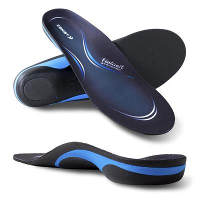 ZAMST Footcraft Series Insoles, Size L (25.0cm-26.5cm), Shock Absorption, Standard Type, Arch Type (MIDDLE), Unisex.