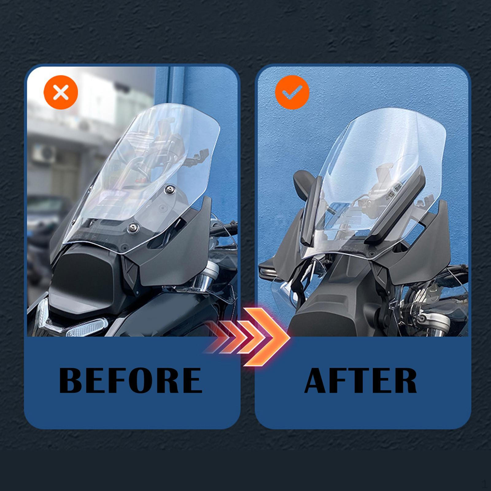 

Мотоциклетное ветровое стекло, ветрозащитный экран, отделочные полосы, детали, прочные, износостойкие, стильные, замена