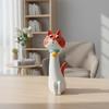 Quirky Vase Cute Design Cartoon Flower Holder Stretched Neck Creature Planter Premium Resin House Decoration