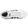 Adidas Cloudfoam All Court Mid Synthetic Leather Fashion Slip Resistant Lightweight Mid Top Skate Shoes Unisex Skate Shoes White H02980