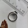 Серебряное кольцо с топазом Лондон Блю 1.091ct, фианитами, вес изделия 3,05 гр (2178026)