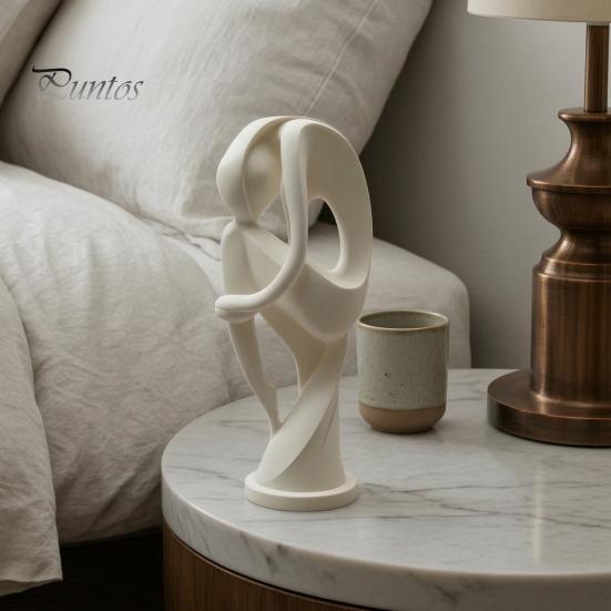 Creative Room Decorations 3D Printed Abstract Thinker Sculpture, Modern Minimalist Human Figure Statue, Handcrafted Artistic Statues Art Home