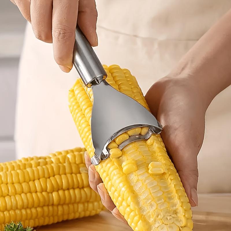 Stainless Steel Corn Kernel Remover Manual Corn Peeler Separator Tool for Home Commercial Kitchen Use