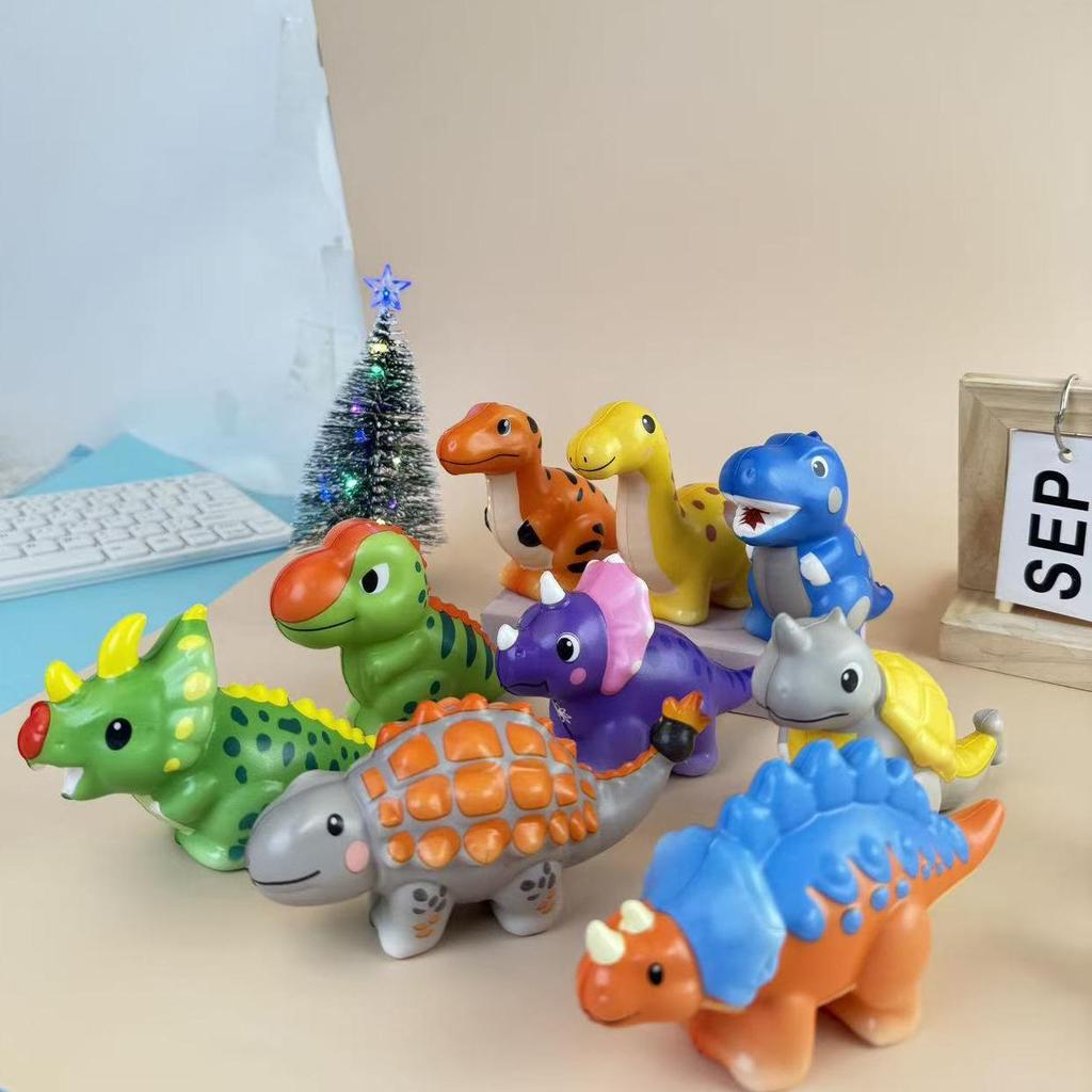 Triceratops Stress Relief Dinosaur PU Squeeze Toy