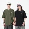 Men's Summer Embroidered Cotton Short-Sleeve T-Shirt
