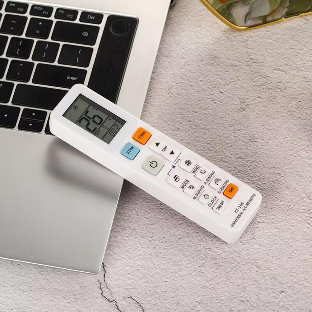 1PC English Version Air Conditioner Remote Control Replacement--English Version Infrared And RF Communication Electrical Parts