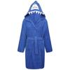 Keanu Childrens/Kids Shark Head Cotton Dressing Gown