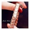 KIMIO K6121 Women's Watch Simple Watch White Ceramic Rose Gold Watch Band Diamond Dial Ladies Watch Watch for Women