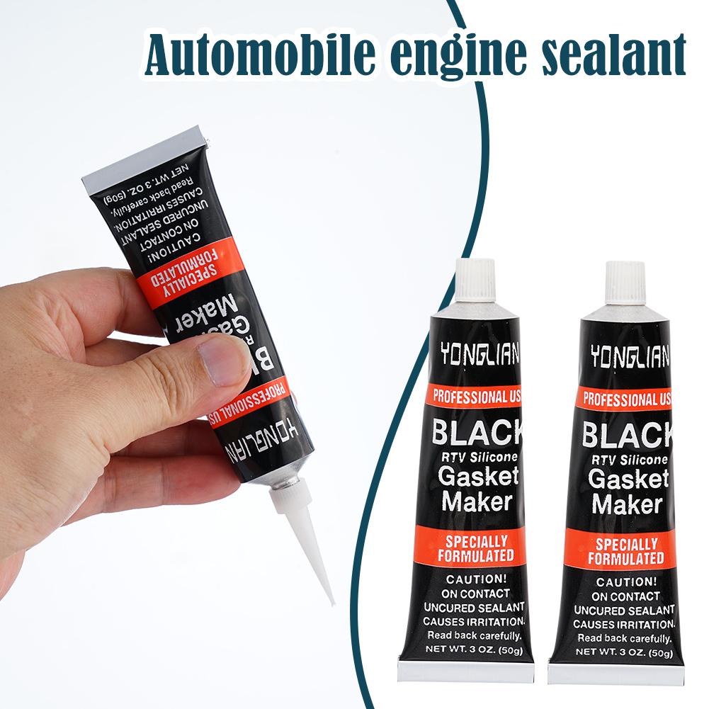 5/10PCS Motor Gasket Sealant Automotive Engine Sealant Adhesive High Temperature Black RTV Silicone Gasket Maker Car Glue