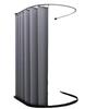 No-Drill Curved U-Shaped Shower Curtain Set
