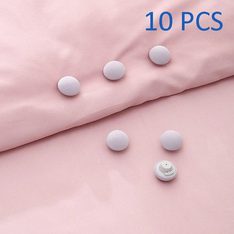 10pcs/4pcs Fixer Needleless Cover Holder Round Shape Quilt Clips Fastener Bed Sheet Blankets Non Slip Gripper for dropshipping