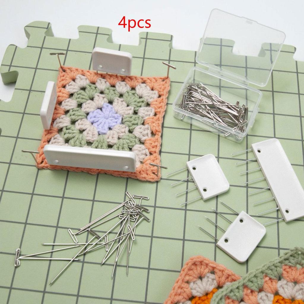 Stitch Blocking Mat Set with Grid Lines, Multifunctional Versatile DIY Blocking
