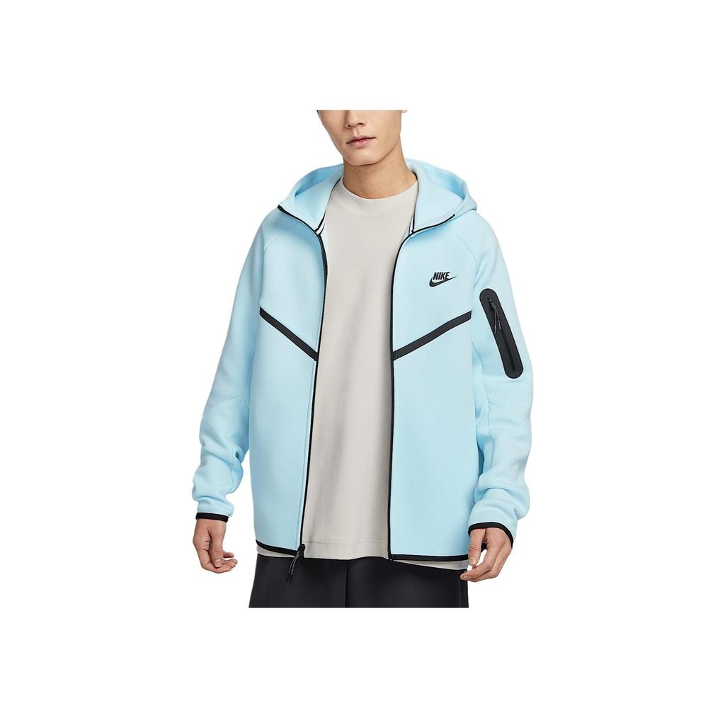 Nike Windrunner Tech Jachetă la Modă Versatilă Confortabilă cu Mânecă Lungă Jachetă Bărbați Albastru HV0950-474