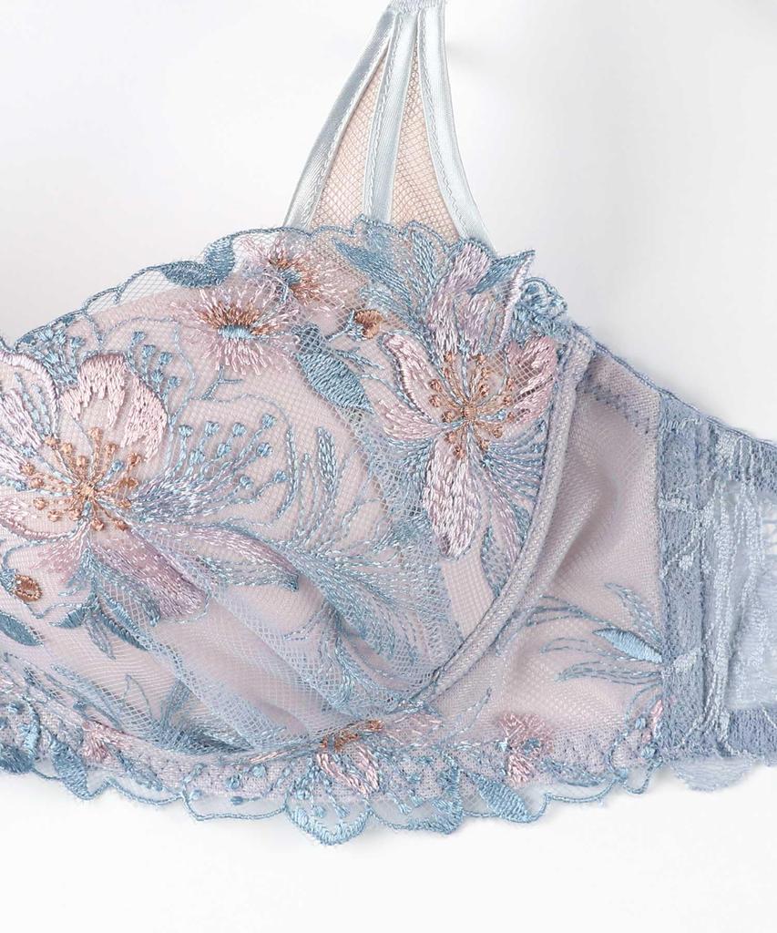 Creates Keeps Bust Bragenic Regular B70 [Amphi/Wacoal] Non-wired Bra, Cleavage, Shape, [BRAGENIC Type] Bra, Wireless, BMI339, Women's, BU,