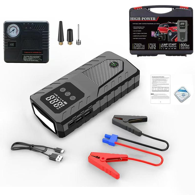 12V Car Emergency Jump Starter & High-Capacity Mobile Phone Charger