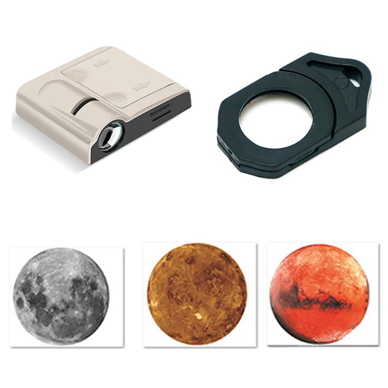 

Planet Projection Lamp With 3/4 Film Sheets Photo Earth Led Light Projector Novelty Atmosphere Light Party A1