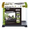 EXOTERRA GEX EXOTERRA Repteria Black 300High Small Reptile Glass Cage Black Frame x D20 x Breeding Cage W31.6 H28.2cm Reptile/Amphibian
