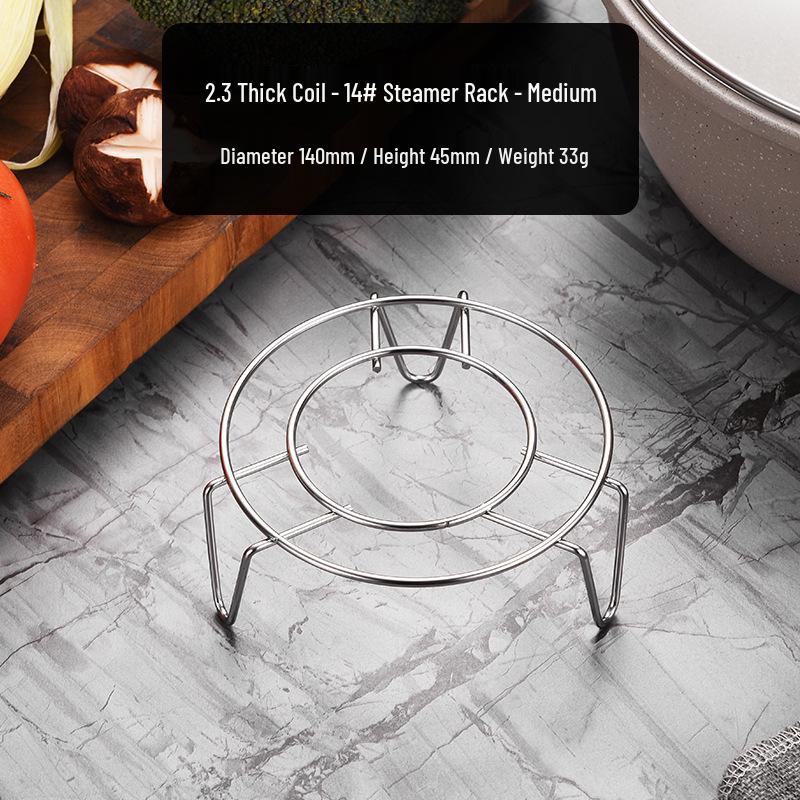 Non-Magnetic Stainless Steel 12cm Tripod Steaming Rack