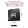 For Mercedes W166 W292 Car Power Window Switch Button Cover Cap For Benz ML GL GLE GLS Class 2012- ML300 GL350 GLE400 GLS450