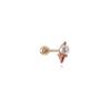 Tirr Lirr 14K Pink Gold Mini Pearl Ice Cream Piercing TEPK4P00239M(PC)-3