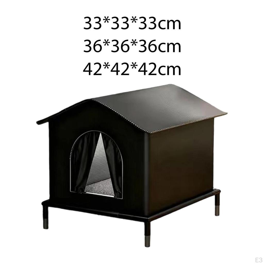 Cat House for Outside Shelter Outdoor Porch Winter