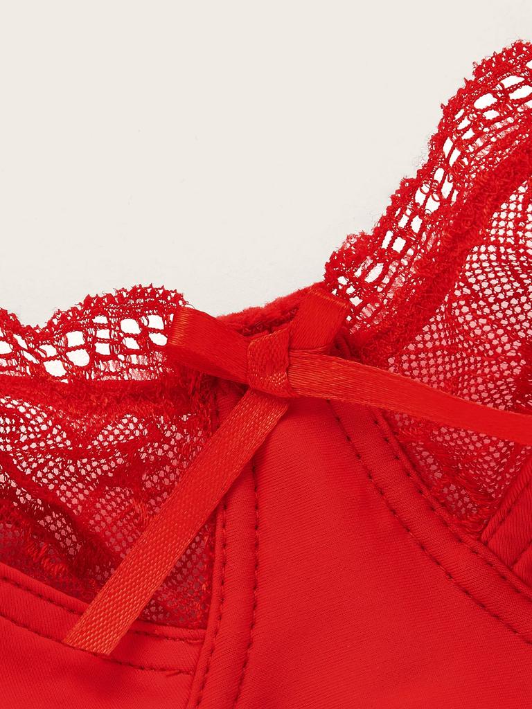 Artdewred sexy ženy krajková podprsenka větší velikosti síťovaná braletka spodní prádlo dámské nevycpané květinové dámské velké podprsenky