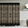 Luxury Vintage Bathroom Shower Curtain Black Gold Abstract Design Waterproof Fabric Home Decor 3D Print Curtains for Bathtub Ali