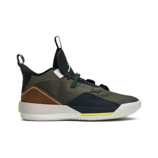 Air Jordan Travis Scott X Air Jordan 33 NRG Army Men's Olive CD5965-300