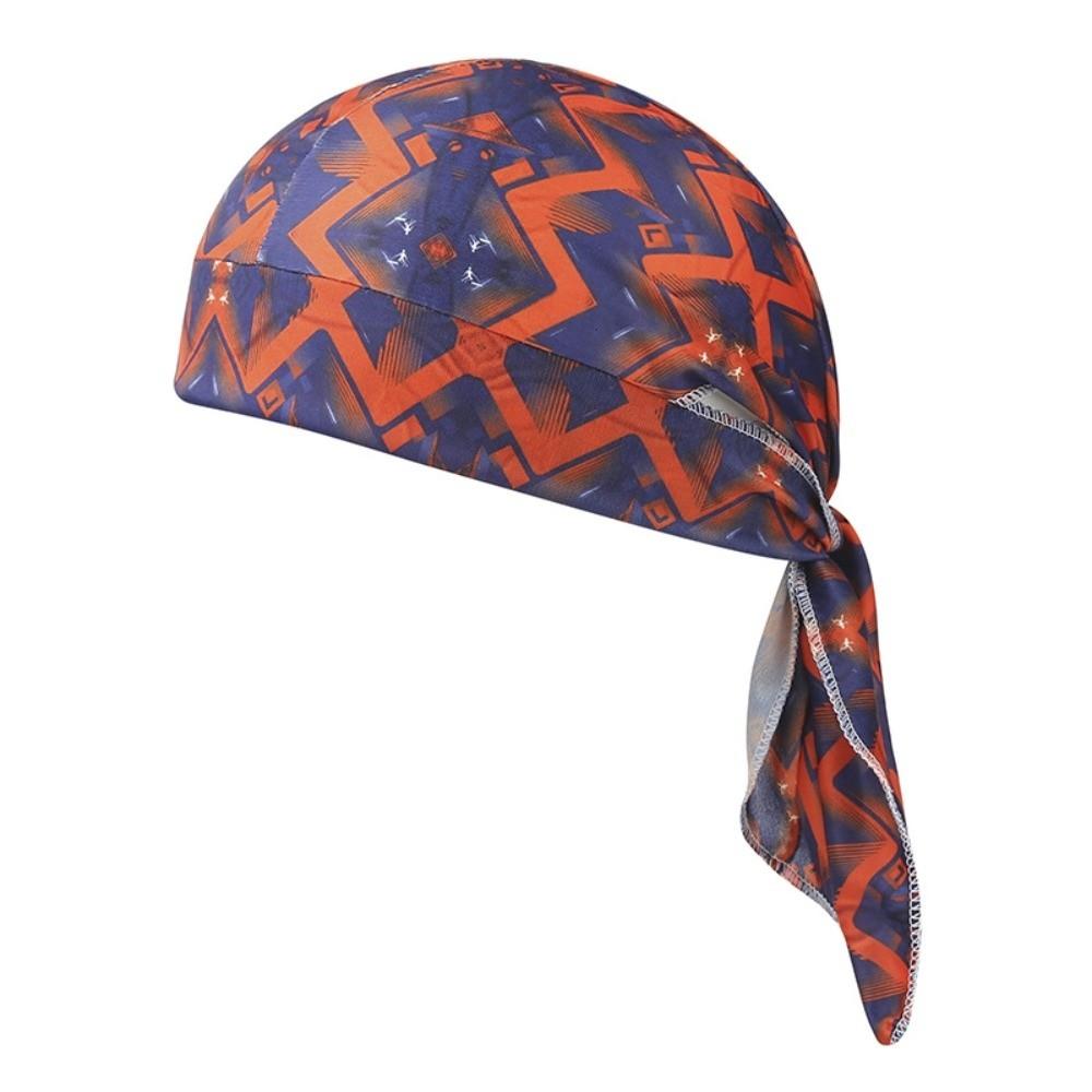 Quick Dry Bandana Headscarf Paisley Print Cycling Head Wrap Fashion Accessory Hijab Caps Sports