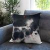 Ink Wash Texture Cushion Cover Comfortable Reversible Pillow Cover Ideal for Car Sofa Bedroom  Beyond