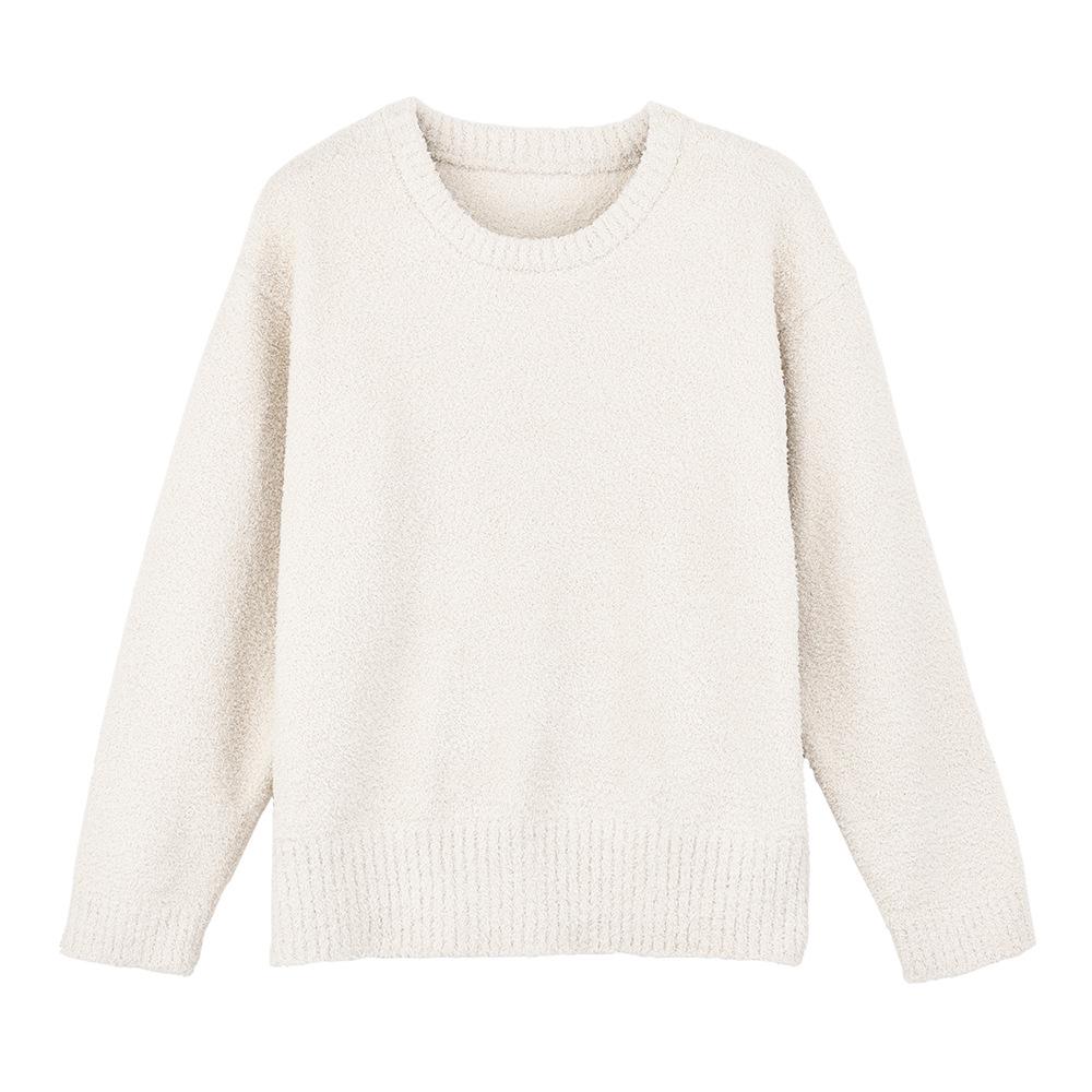 Damen Fleecegefütterter Kapuzen-Cardigan und Lange Hose Set