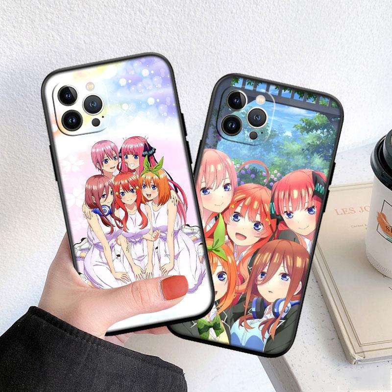 CJ78 Miku Nino Itsuki Nakano Soft Shell Phone Case for iPhone SE X XS XR 11 16E 17 Pro Max Air 8 7 6 6s Plus