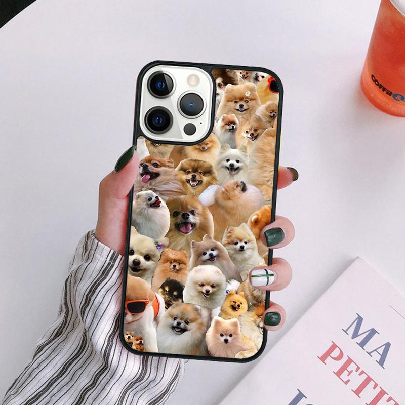 Pomeranian Dog Phone Case For iPhone 17 Air 14 13 12 16Pro Max 15  Plus Cover Shell Max coque