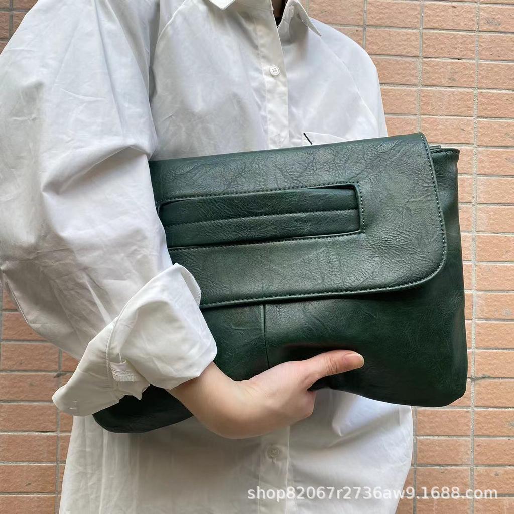 Women's Briefcase Bag New Bag Large Capacity Document Bag Storage Bag