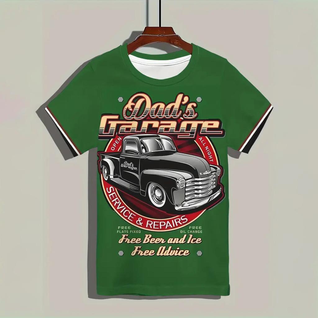 Vintage Men's T Shirt Pattern Print Casual Short Sleeve Tee O Neck Pullover Fashion Male T-Shirts Oversized Clothing Sportwear