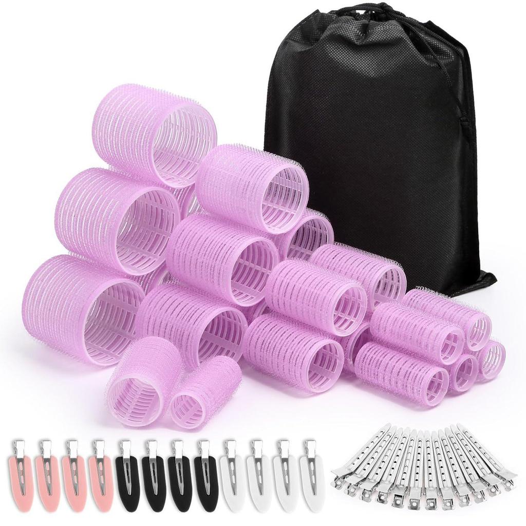 Cross-border Nylon Figure Eight Hair Curler - Curling Iron for Lazy Effortless Curls