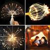 4-Pack Solar Firework Lights — 480 LEDs, Solar Firework Lights, Outdoor Garden Decoration