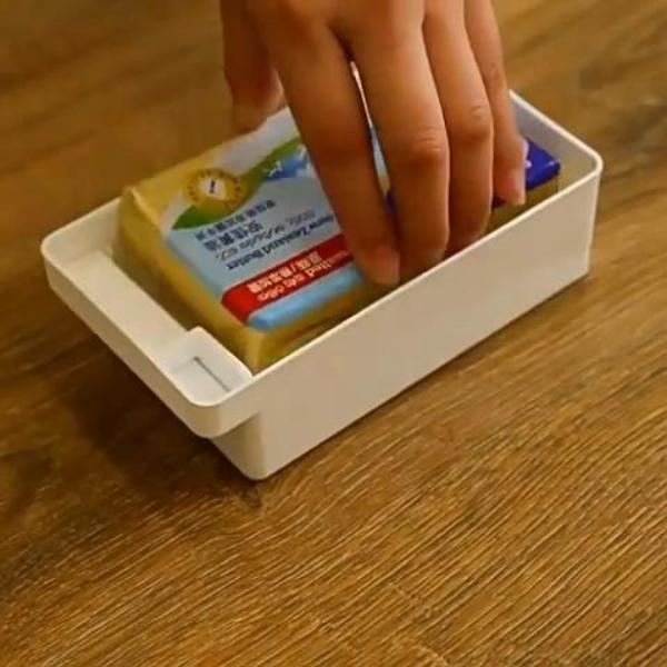 Versatile Butter & Cheese Storage Box with Lid - Perfect for Freshness, Slicing, and Seasoning Organization In Your Kitchen KTY