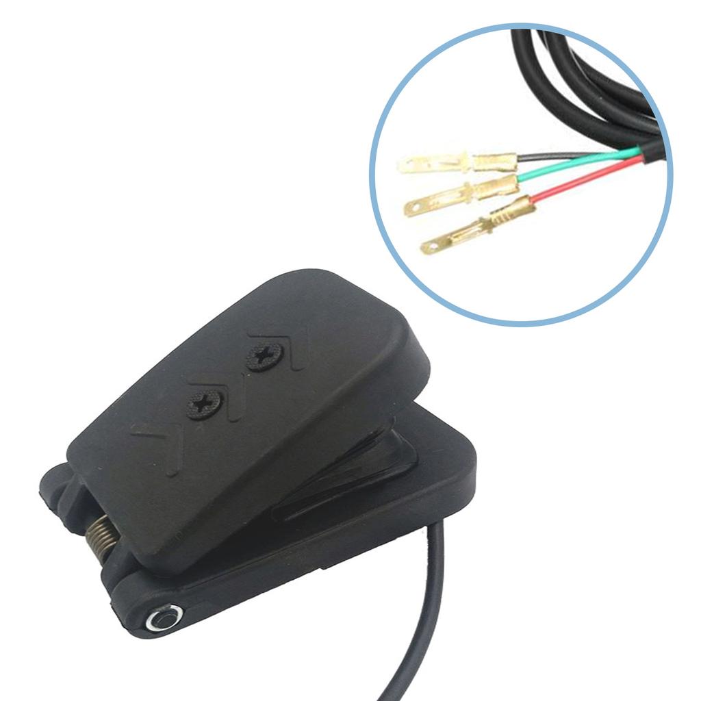 Accelerator Foot Pedal Reset-Control Switch for Electric Bicycles Scooter ATV Universal Speed Control Pedal